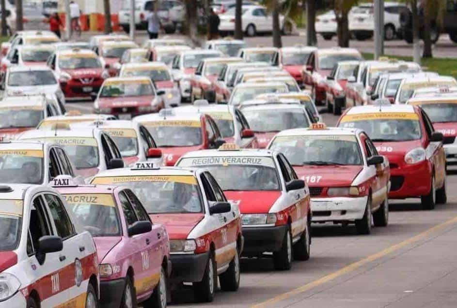 Demanda de taxis se encuentra a la baja en Veracruz