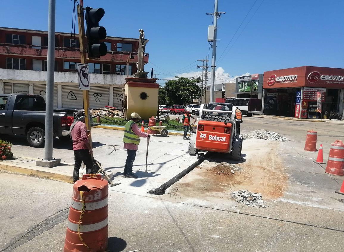 ¿Cómo va la renovación de semáforos en Coatzacoalcos? estas avenidas han sido cerradas