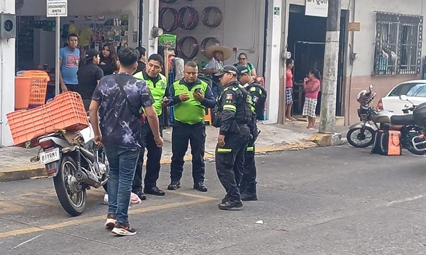 Atropellado por motociclista en colonia centro de Córdoba