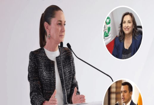 ¿Por qué los presidentes de Perú y Ecuador no están invitados a toma de protesta de Claudia Sheinbaum?
