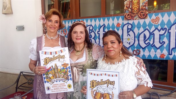 Integrantes del Deutscher Klub Veracruz invitan al Oktoberfest 2024