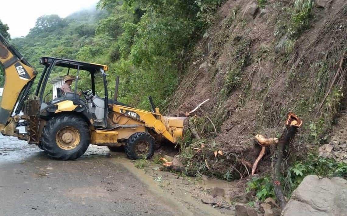 Elevado riesgo de deslizamientos en la zona rural de Las Choapas