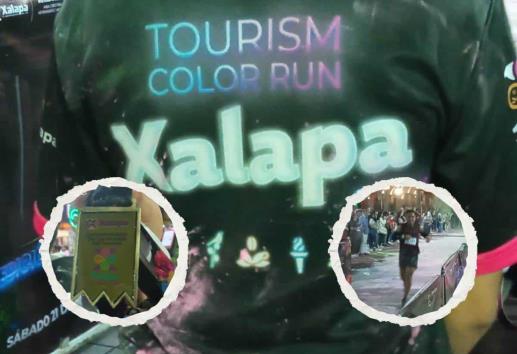 Xalapa se pinta de colores con Tourism Color Run 2024 (+Video)