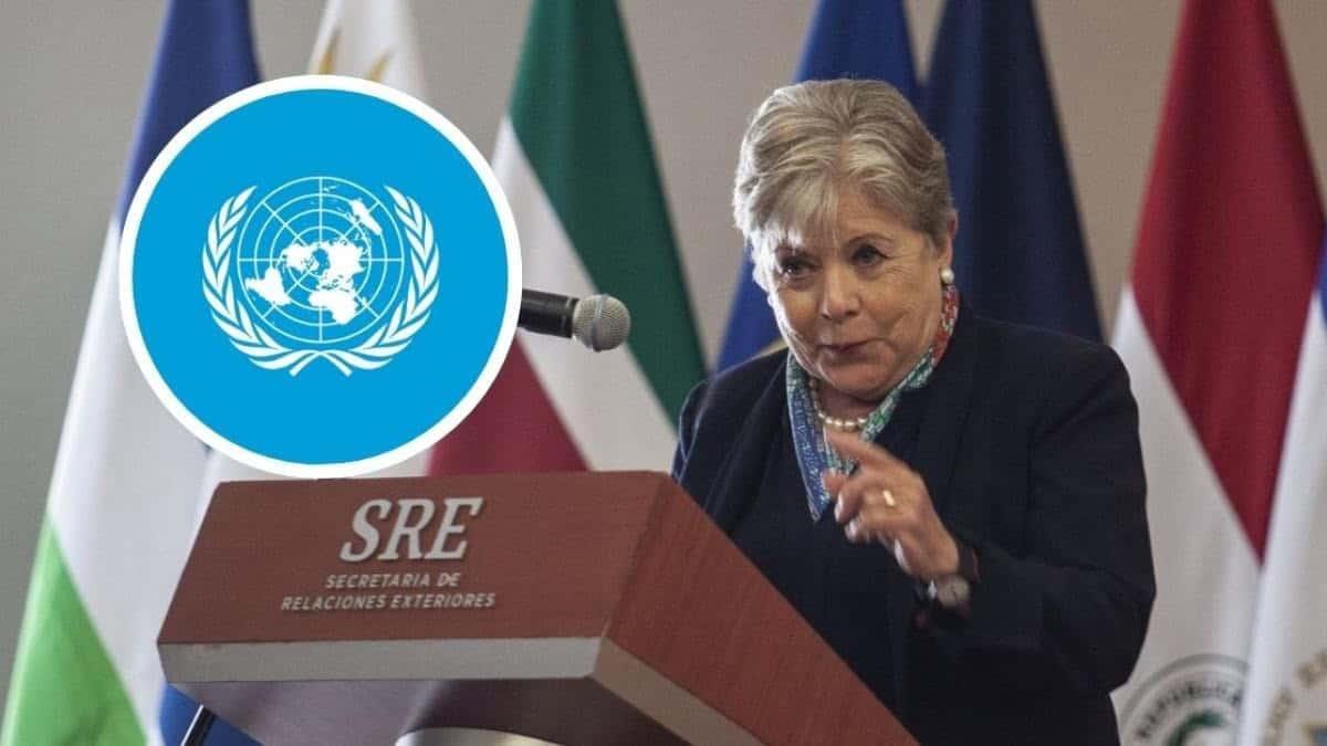 Alicia Bárcena acudirá en lugar del Presidente a la ONU