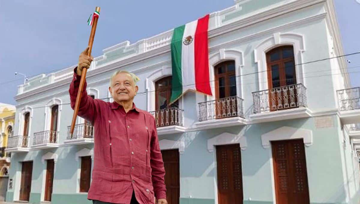 AMLO inaugura museo Leyes de Reforma en el Centro Histórico de Veracruz