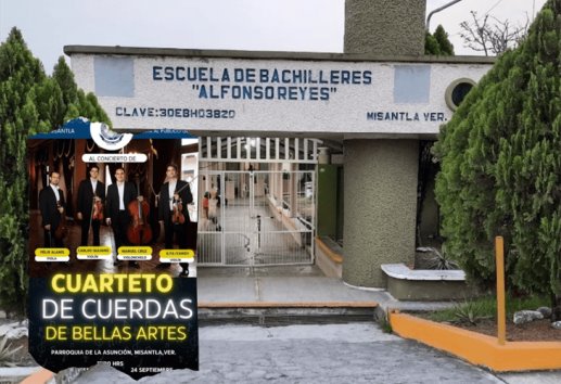 Bachillerato de Misantla celebrará 66º aniversario con actividades culturales 
