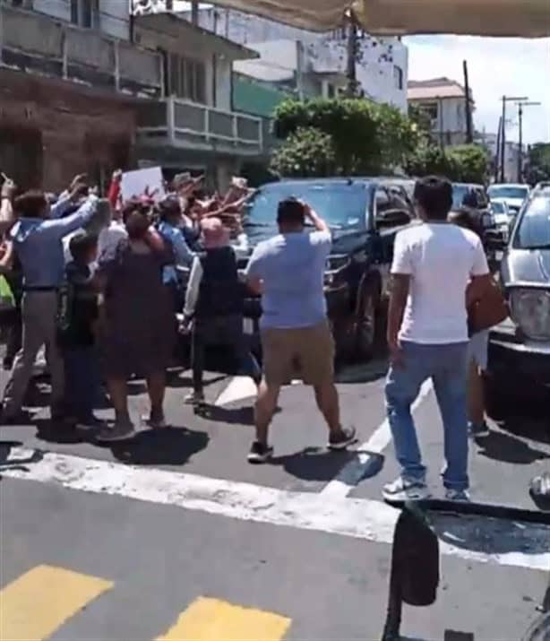 AMLO llega a Veracruz para inaugurar la casa museo Benito Juárez