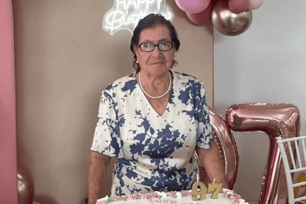 Anita Morales Morales cumplió 97 años de feliz existencia