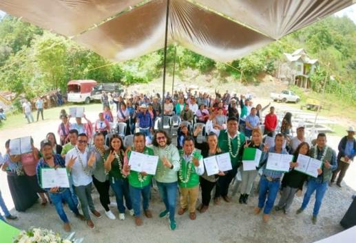 PVEM continúa su campaña de sembrar un árbol por cada voto recibido