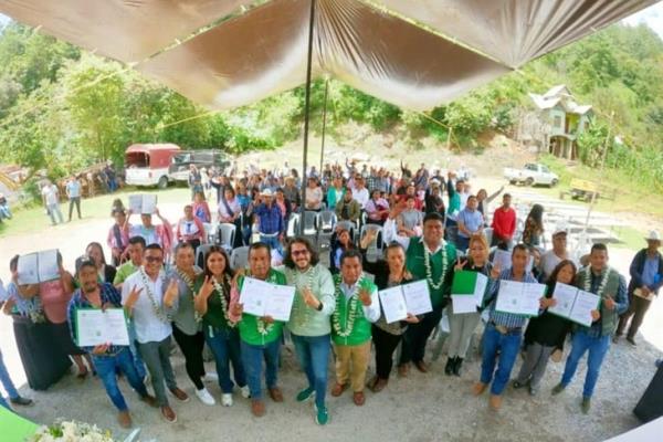 PVEM continúa su campaña de sembrar un árbol por cada voto recibido