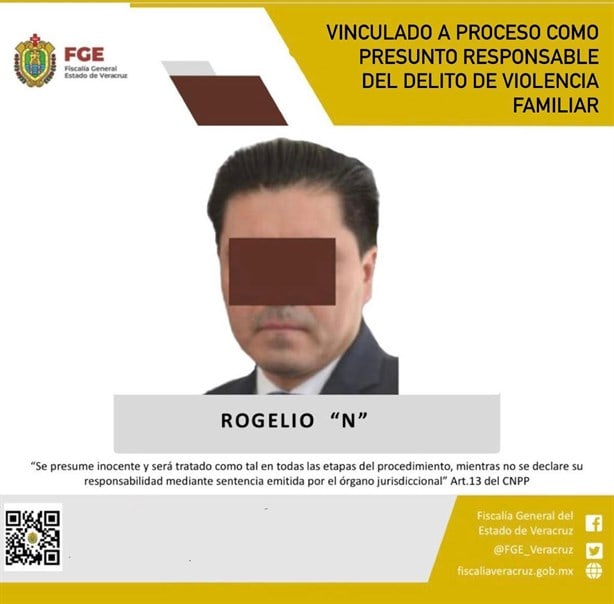 De nuevo vinculan a Rogelio "N" por violencia contra su exconcubina, confirman