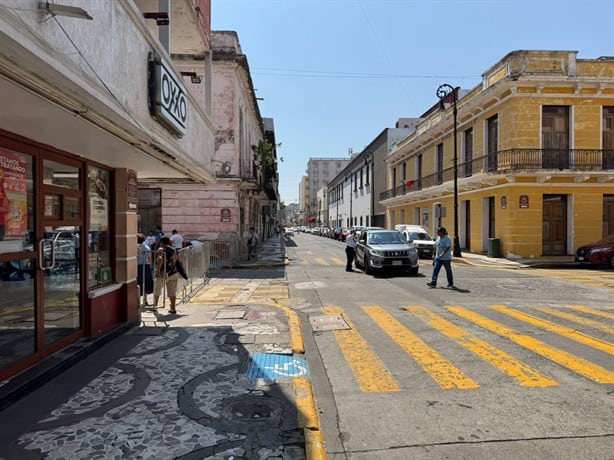 Toma tus precauciones estas calles del centro de Veracruz están cerradas