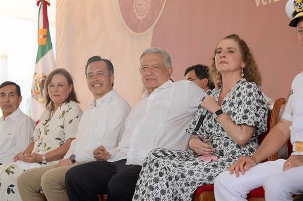 ¿Quiénes acompañaron a AMLO en su última visita a Veracruz?