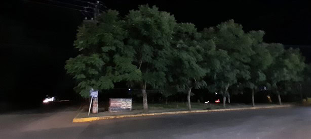 Sin alumbrado y entre la inseguridad, así está el parque entre El Olmo y Las Trancas