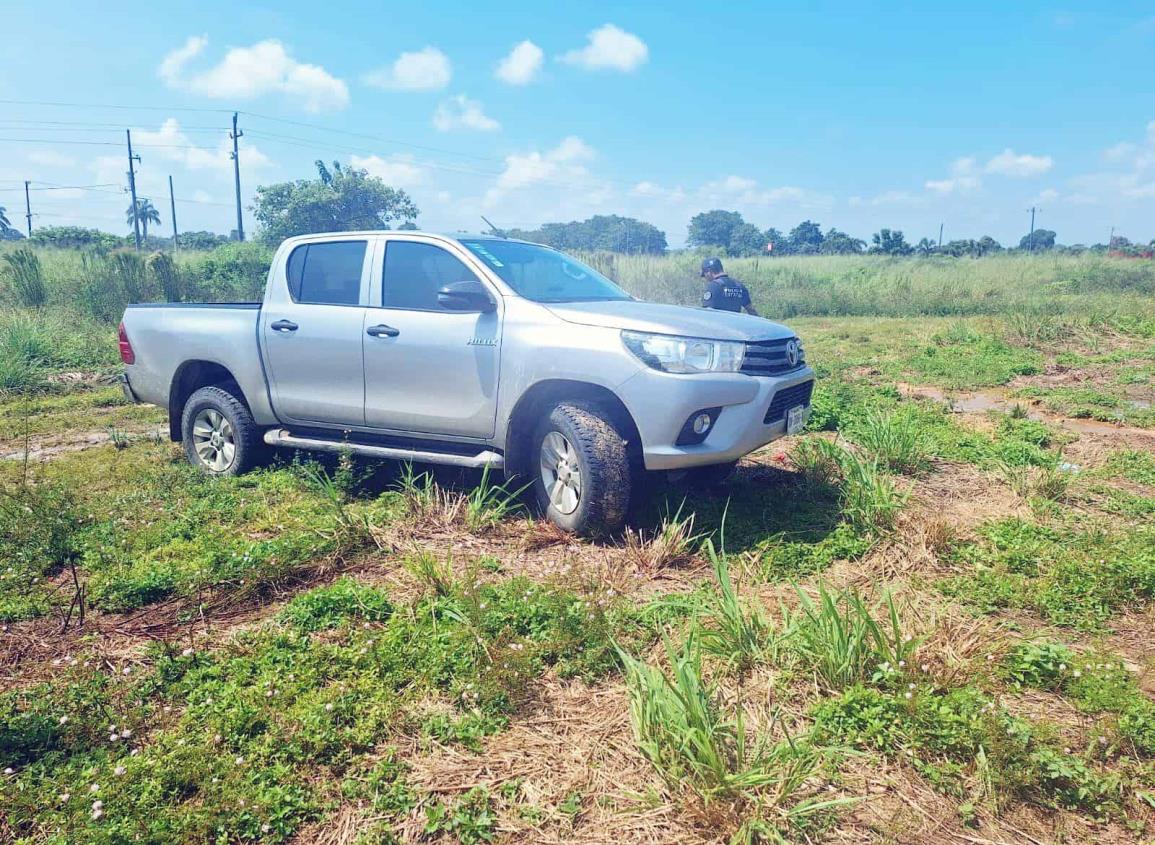 Localizan abandonada camioneta de funcionario privado de su libertad junto a su padre en Isla 