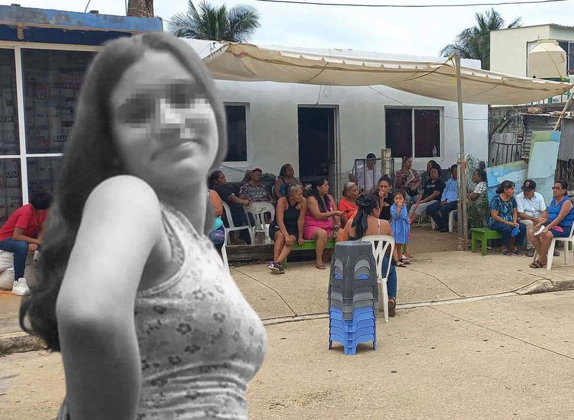 Entre el dolor, burocracia y carencias; consterna muerte de tío y sobrina en Playas de Coatzacoalcos