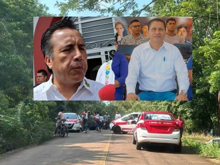 Por bloqueo de presa Yuribia, amaga Cuitláhuac con desafuero al alcalde de Tatahuicapan