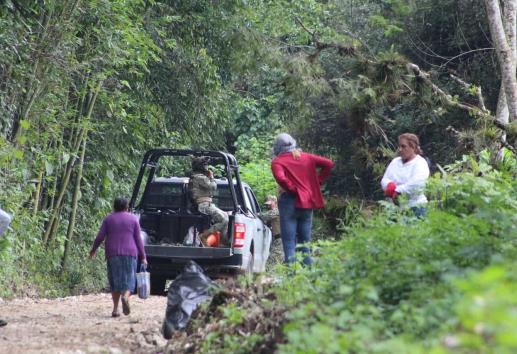 Buscan fosas clandestinas en el cerrito de Guadalupe, en Huatusco