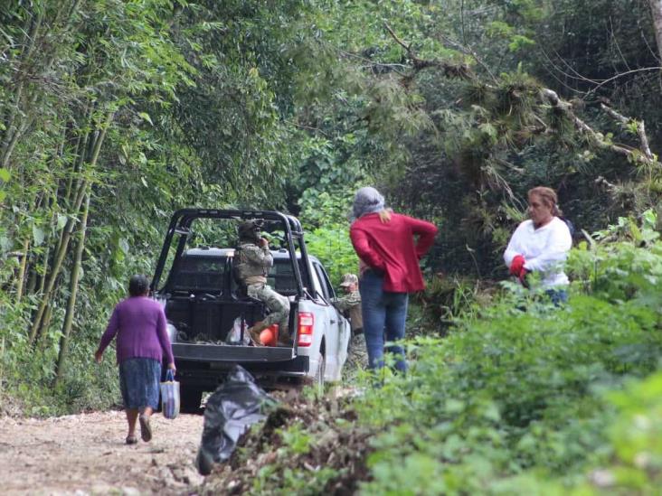 Buscan fosas clandestinas en el cerrito de Guadalupe, en Huatusco