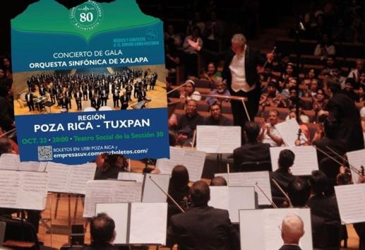 OSX celebrará su 80 aniversario en Poza Rica con Concierto de Gala