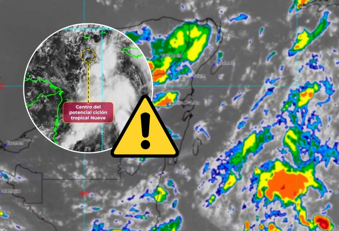 Potencial Ciclón Tropical 9 impactará el sur del país