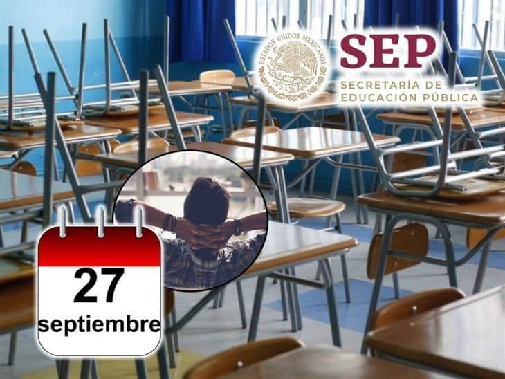 SEP: ¿por qué NO habrá clases el próximo 27 de septiembre?