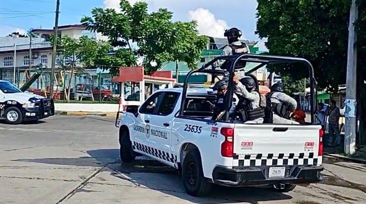 Despliegan fuerte operativo policiaco en Poza Rica, habrían localizado casas de seguridad