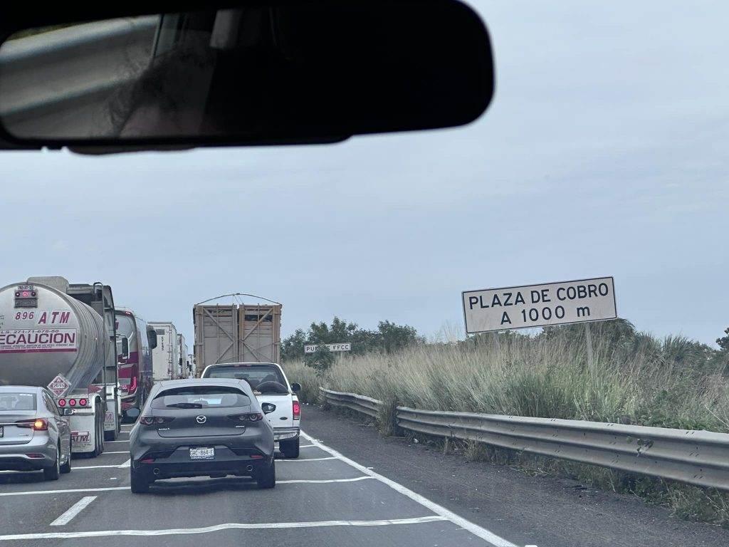 Alertan por reducción de carriles en autopista 180D Nuevo Teapa- Cosoleacque