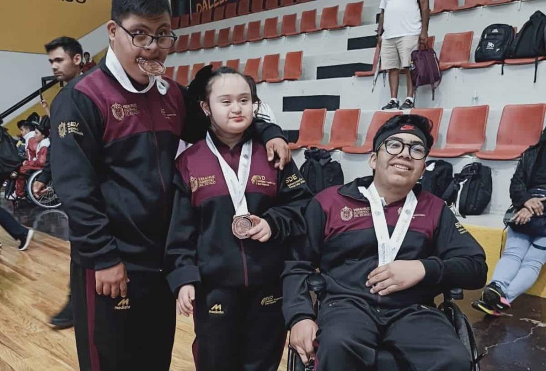 Cierra Veracruz con plata el para tenis de mesa en Oaxaca