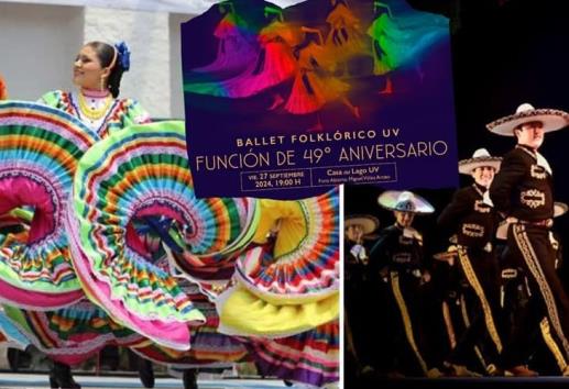 Ballet Folklórico de la UV invita a festejar su aniversario con presentación gratuita
