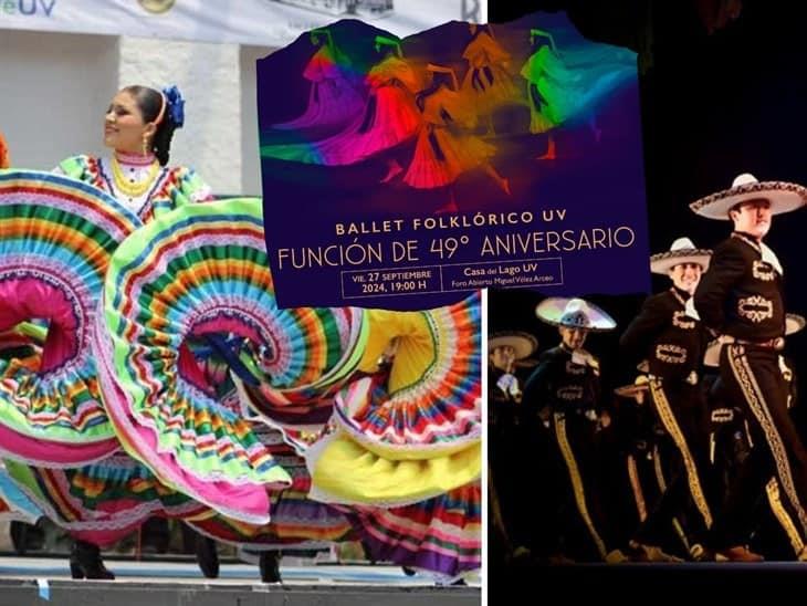 Ballet Folklórico de la UV invita a festejar su aniversario con presentación gratuita