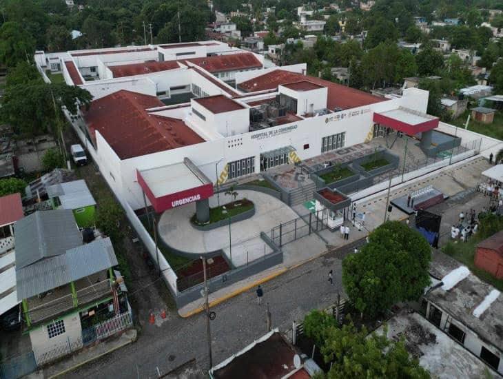 En "mañanera" de AMLO inauguran nuevo hospital de Naranjos Amatlán en Veracruz