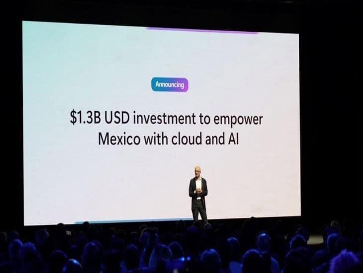 Microsoft anuncia inversión millonaria en México