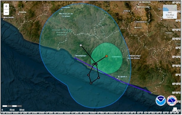 VIDEOS huracán John: Así se vivió su catastrófica entrada a México