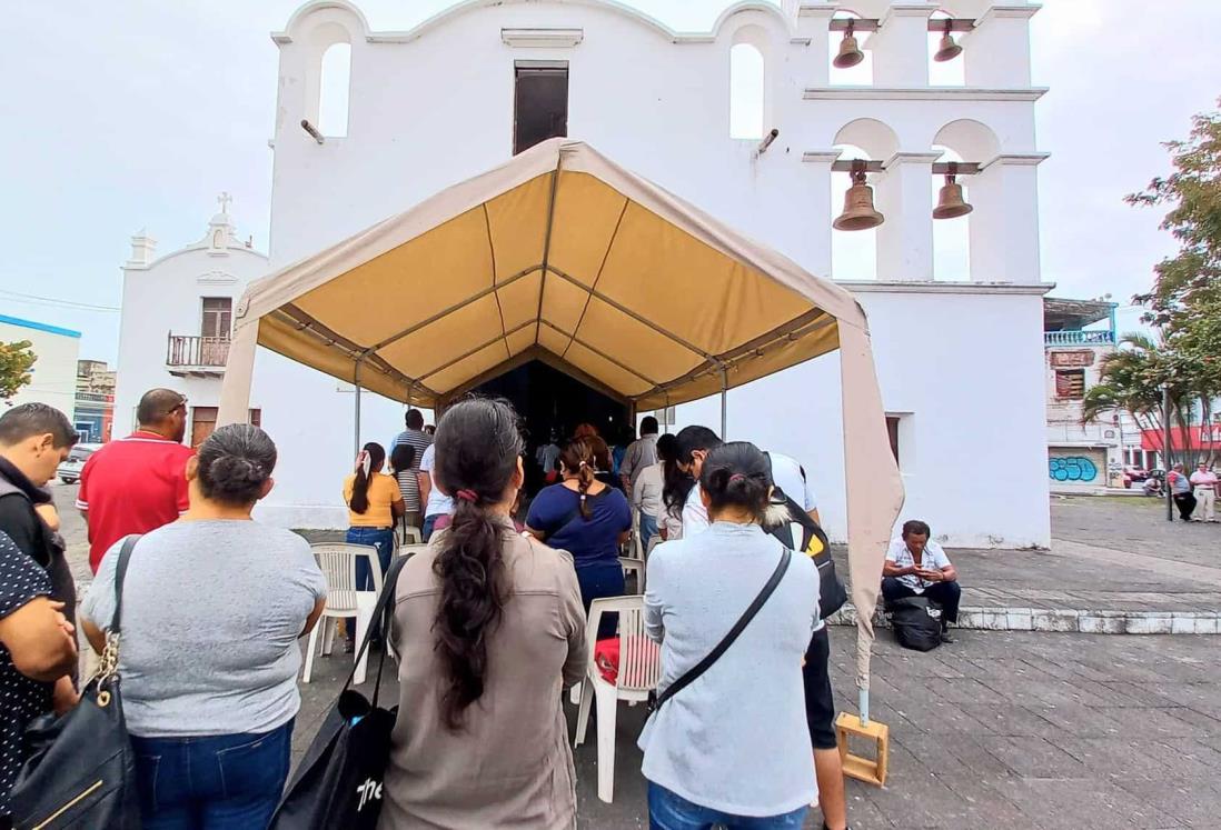 Iglesia del Cristo del Buen Viaje, un monumento construido hace más de 400 años en Veracruz