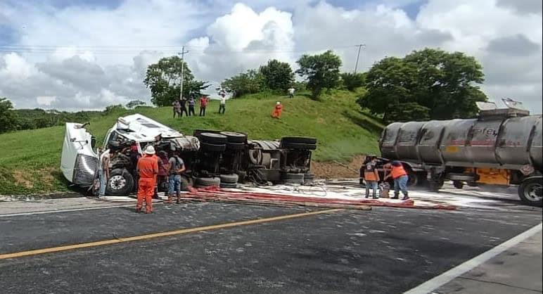 Mortal accidente en la autopista México-Tuxpan