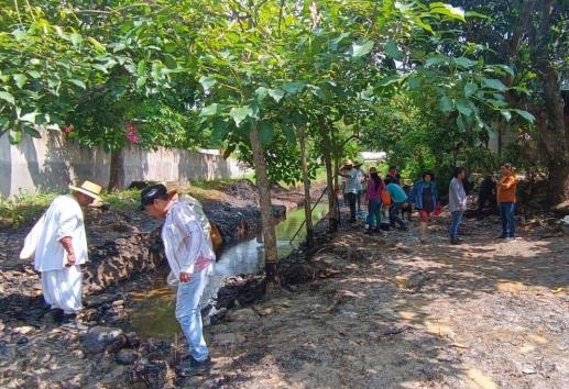 Derrame de hidrocarburo en Papantla causa muerte de animales nativos y de compañía
