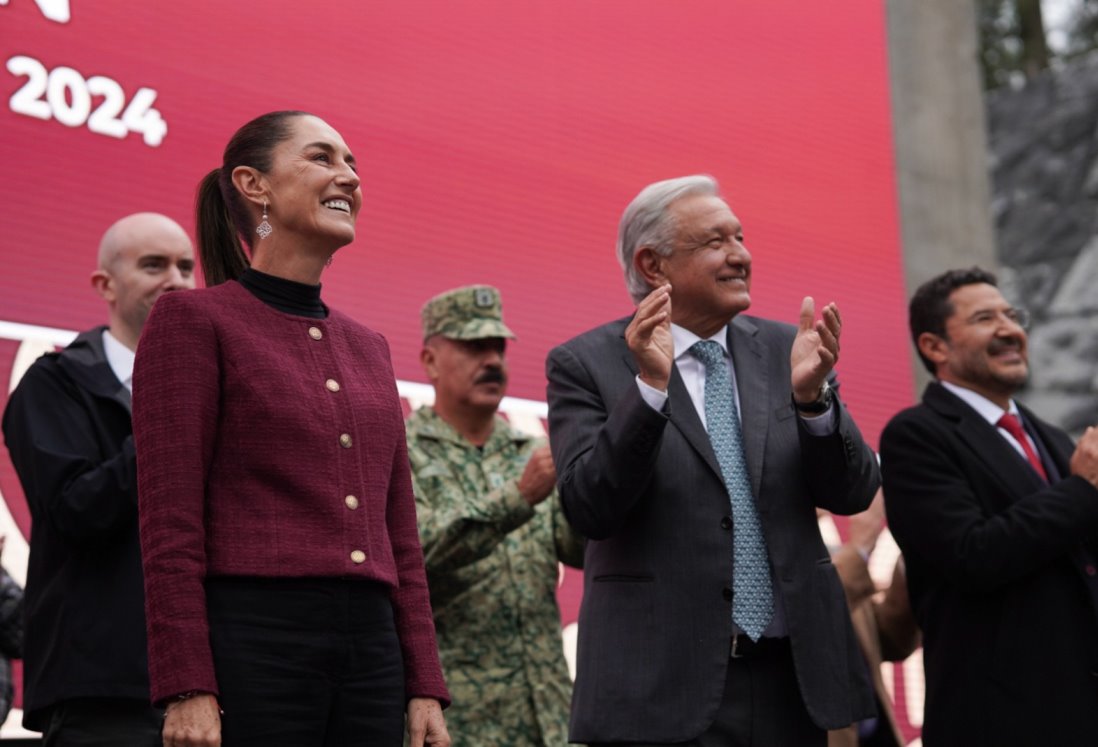 AMLO y Claudia Sheinbaum: Somos una hermandad