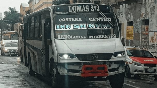 Lluvias ligeras tras el regreso a clases benefician al transporte público en Veracruz, afirma líder transportista