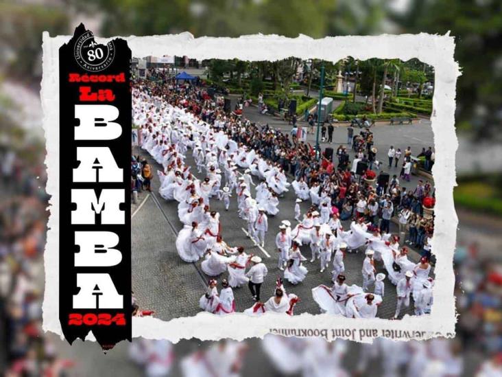 La Bamba 2024; en Xalapa, quieren volver a romper este folklórico récord