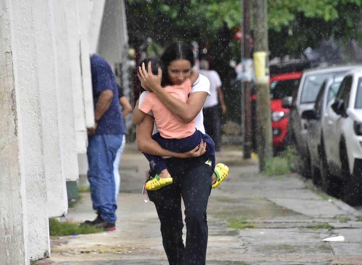 Helene y John continuarán mandando lluvias a Veracruz; así estará el clima en Coatzacoalcos