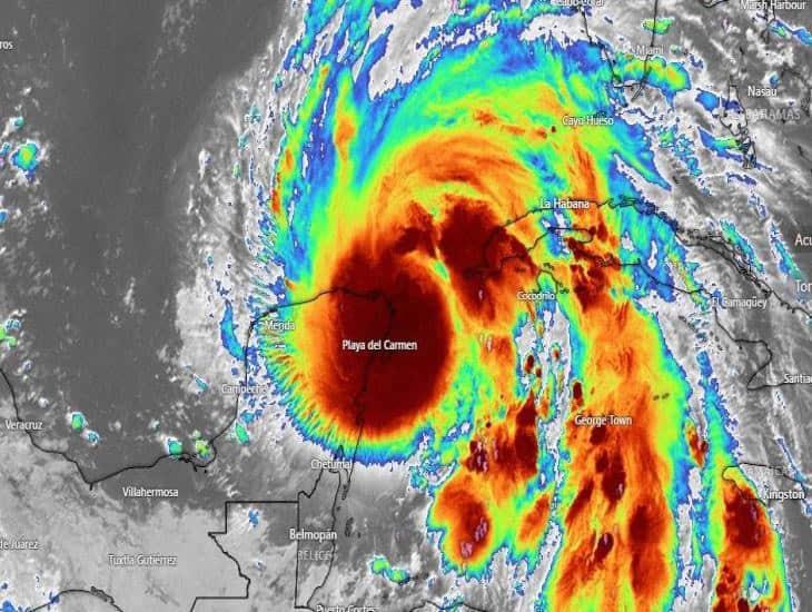 Huracán Helene, esta es su trayectoria sobre el territorio mexicano