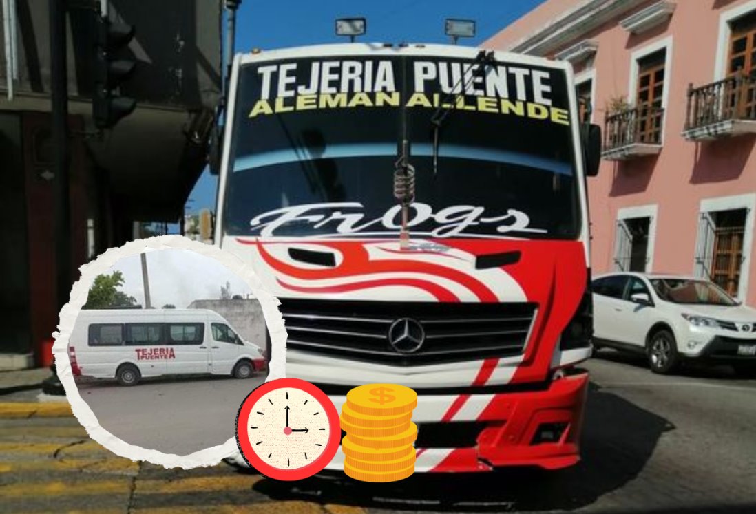 Horario y costo de la nueva ruta de combis en Lomas 4 y Tejería en Veracruz