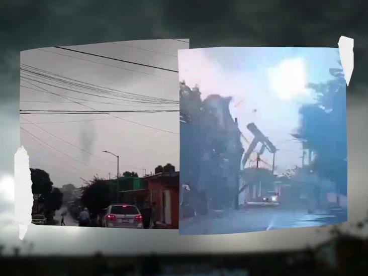 ¿Se formó un tornado en Catemaco? Esto es lo que sabemos (+Video)