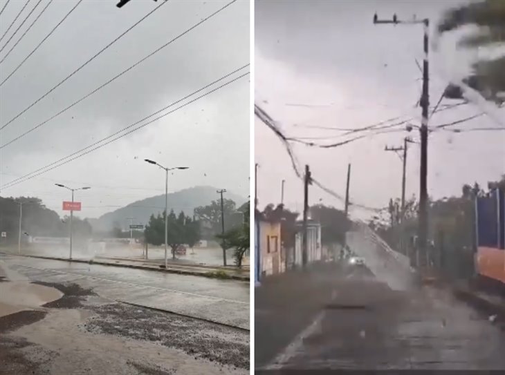 Hay afectaciones por tornado en Catemaco, confirma meteorólogo 