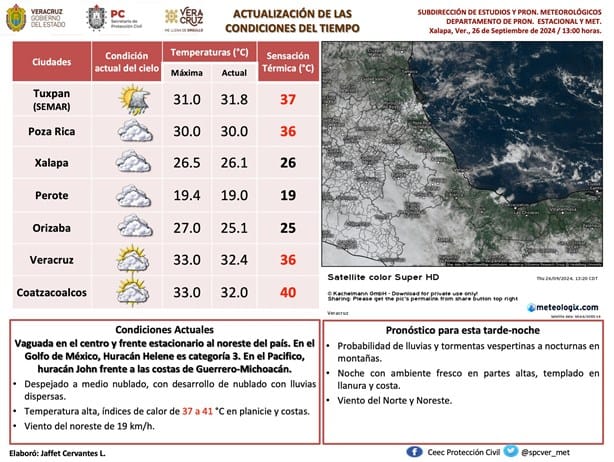 Frente Frío 3 se acerca al Golfo de México ¿llegaría a Coatzacoalcos?