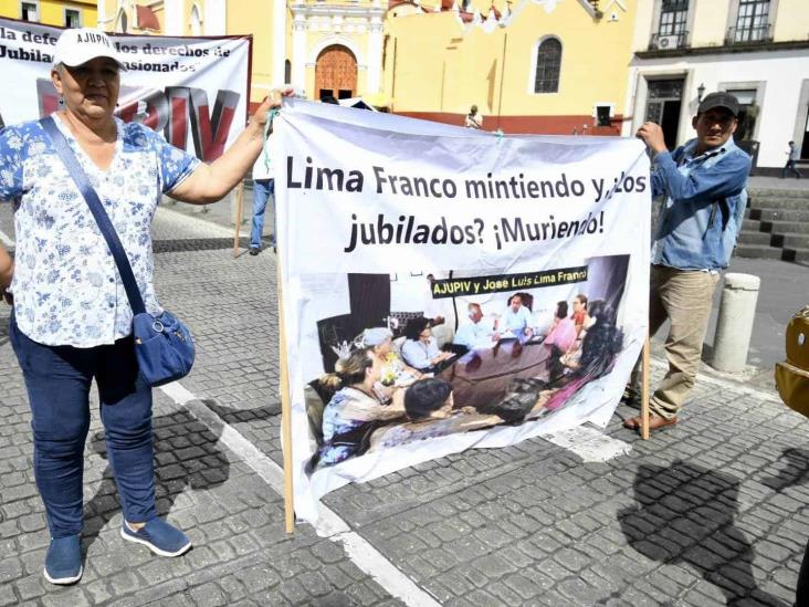 Jubilados ampliarán protestas a diversos municipios veracruzanos