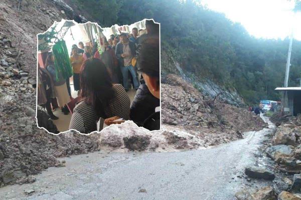 En Astacinga, lluvias dejan intransitables caminos y rutas alternas