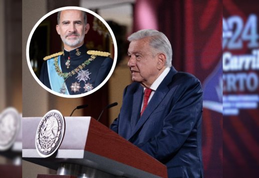 AMLO lee misiva en la que solicitó al rey de España, disculparse por abusos de la Conquista