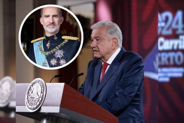 AMLO lee misiva en la que solicitó al rey de España, disculparse por abusos de la Conquista